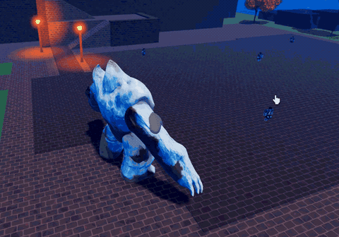 Snow X Golem Smash gameplay clip