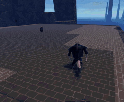 Wolf - Full Form C Shuriken Blast gameplay clip